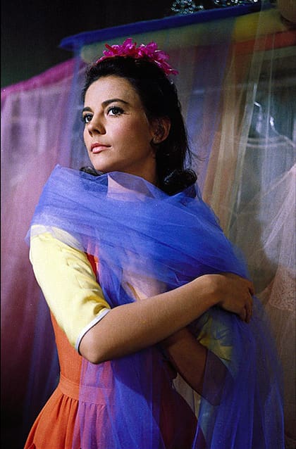 Natalie Wood en una escena de Amor sin barreras