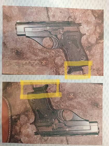 La Bersa con la que Sabag Montiel gatilló contra la expresidenta