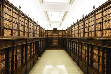 La biblioteca vaticana