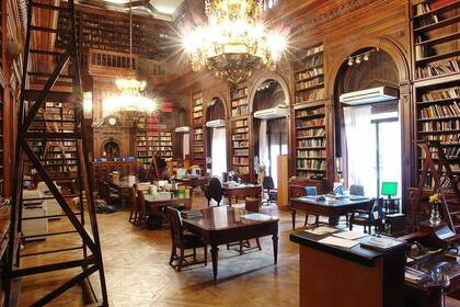 La biblioteca de la Legislatura porteña, vista por Daniel Kiblinsky