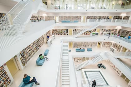 La biblioteca es reconocida por su arquitectura