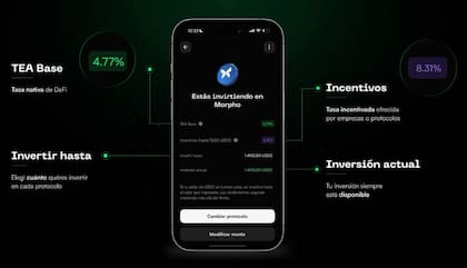 La billetera cripto más usada de la Argentina apuesta por las finanzas descentralizadas