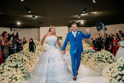 La boda de lujo de la hija del empresario de Brasil