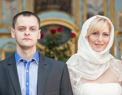 La boda de Serhiy y Tetiana Perebyinis