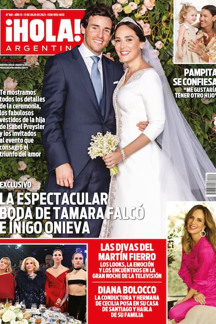 La boda de Tamara Falcó e Íñigo Onieva, el 8 de julio de 2023, como la mostró en exclusiva ¡HOLA! Argentina.