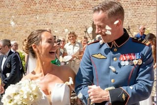 El intrépido piloto danés que es una celebridad en su país y lideró la llegada de los F-16 a la Argentina