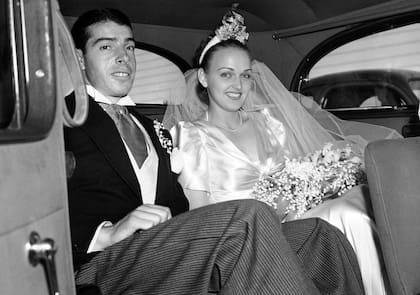 La boda entre la estrella del béisbol Joe Di Maggio y la actriz Dorothy Arnold paralizó a los Estados Unidos