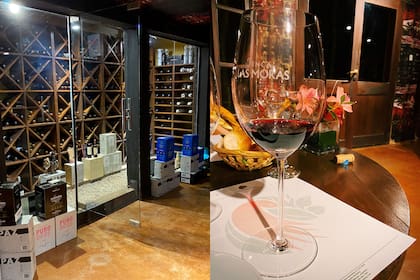 La bodega de la Posada Puerto Bemberg tiene 1600 botellas