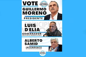 Guillermo Moreno, D’Elía y Samid se juntaron para armar una lista y criticaron a Scioli y Massa