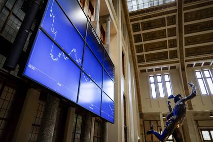 Archivo.- La bolsa de valores Euronext, en Ámsterdam