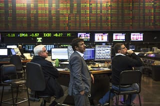 Las acciones cayeron hasta 12% y el riesgo país superó los 500 puntos