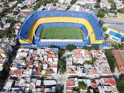 La Bombonera, el tercero de los estadios que compiten para quedarse con la final de la Copa Libertadores 2024