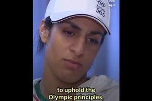 La boxeadora argelina Imane Khelif