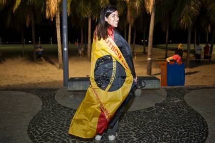 La brasilera que luce orgullosa su nueva bandera
