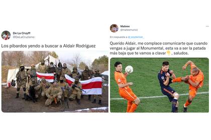 La bronca de los hinchas de River con Aldair Rodríguez