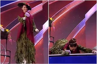 La caída de la representante de Gran Bretaña en Miss Universo que se volvió viral en las redes