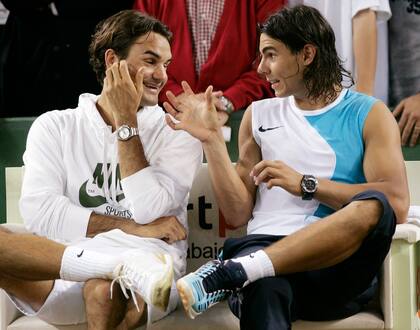 La buena relación de Roger Federer y Rafael Nadal fue un factor clave para concretar "La Batalla de las Superficies"