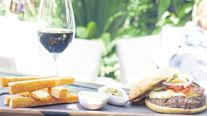 La burguer de Uco, de Fierro Hotel, un imbatible