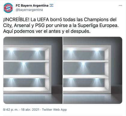 La burla al PSG, City y Arsenal