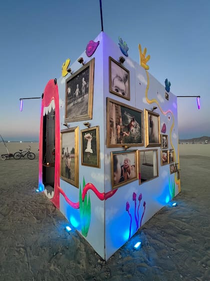 La búsqueda era que los presentes interactúen con la obra
