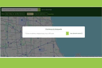 Pesquise por endereço, CEP ou tipo de programa