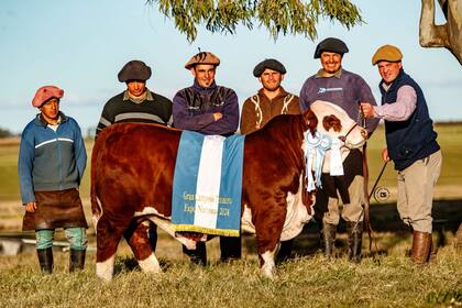 La cabaña Santa Irene consiguió en la Nacional de Braford el Gran Campeón Ternero en mayo pasado
