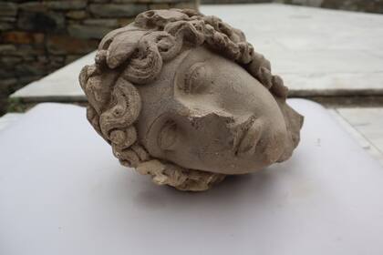 La cabeza de Apolo data de entre los siglos II y III