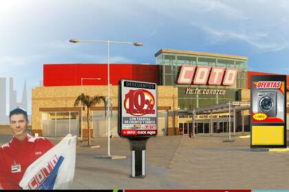 La cadena Coto fue la única que publicó tres páginas de avisos en los diarios de Buenos Aires.