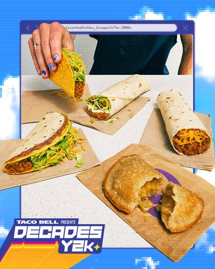 La cadena de comida rápida presenta el menú Decades Y2K