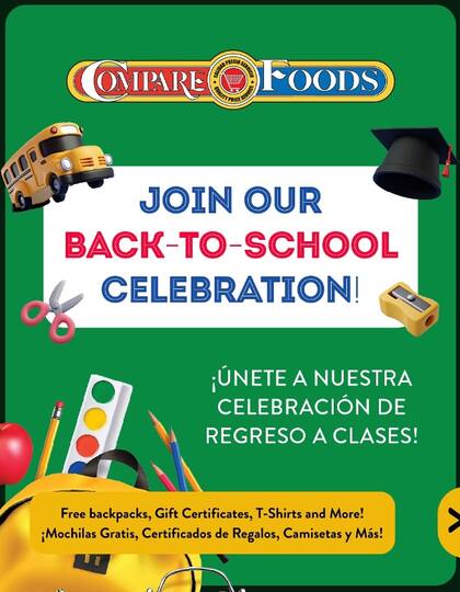 La cadena de supermercados dará regalos a quienes los visiten este fin de semana en dos de sus sucursales (Instagram/@comparefoodsclt)