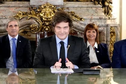 La cadena nacional del presidente Javier Milei por el anuncio del fin del cepo