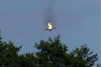 La caída de la aeronave fue registrada por oyentes de la radio alemana Ostseewelle