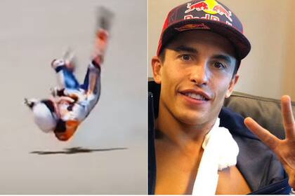 La caída de Marc Márquez en Jerez de la Frontera fue atemorizante; a los cinco días el piloto de Honda volvió al autódromo para correr, pero ahora se perderá una nueva fecha del campeonato.