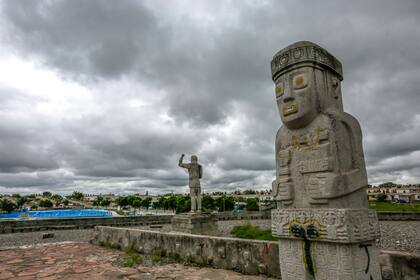 El templo de Kalasasaya, en El Cantri