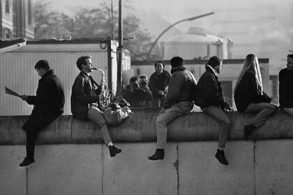 La caída del Muro de Berlín, en 1989