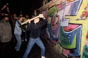 Así fue el día en que cayó el Muro de Berlín
