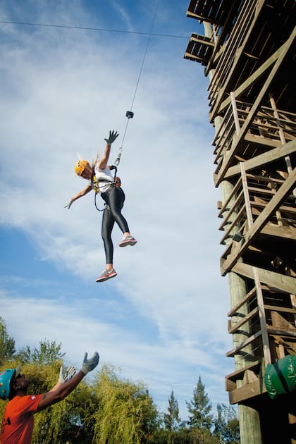 La caída libre es una de las atracciones más esperadas.