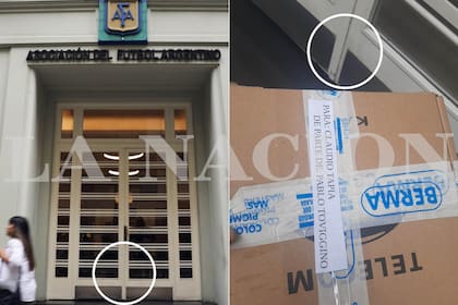 La caja fue entregada en la puerta de la AFA, según la documentación a la que tuvo acceso LA NACION