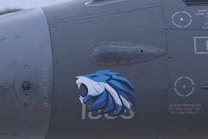 La llamativa calcomanía “simbólica” en un F-16 y la emoción de Petri