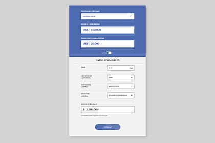 La calculadora creditos hipotecarios permite simular préstamos, conocer montos, cuotas, tasas y condiciones según cada entidad financiera