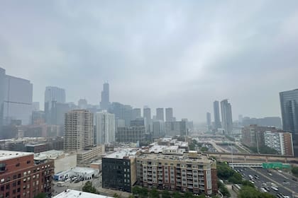 Chicago registró la peor calidad de aire en todo el mundo debido al humo que llegó de los incendios forestales de Canadá