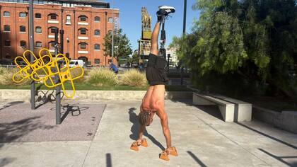 “La calistenia apareció justo cuando más la necesitaba, cuando más solo estaba, cuando menos me quería y cuando no sabía qué hacer".