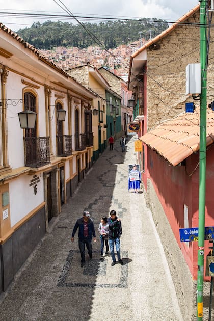 La calle Jaén, una de las más antiguas de la ciudad.