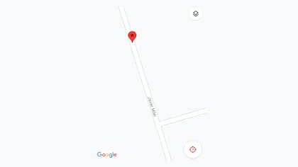 La calle Javier Milei podía ser localizada a través de Google Maps. Sin embargo, su ubicación fue retirada horas después del hallazgo