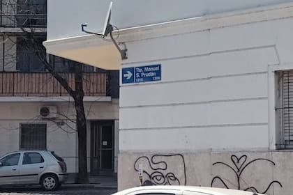 La calle Manuel Prudán, en San Cristóbal, recuerda al valiente teniente que se entregó para que lo fusilaran en Perú, en marzo de 1824