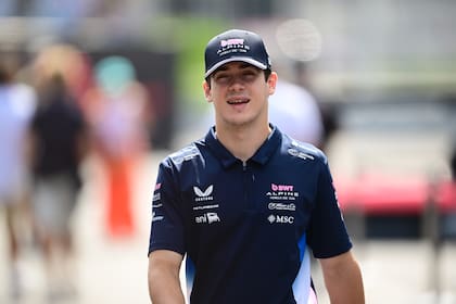 La calma de Colapinto, que saldrá delante de su compañero en la carrera del domingo