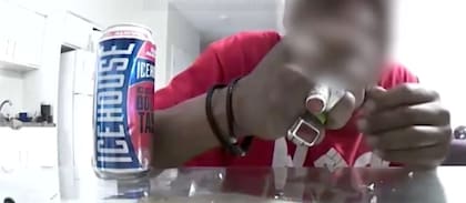 La cámara capturó más de un hecho delictivo por parte de los ladres