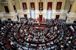 La Cámara de Diputados, durante la inauguración de las sesiones ordinarias
