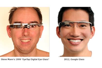 La cámara especial de Steve Mann y los anteojos de Google