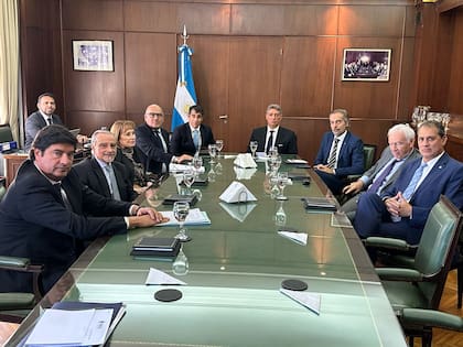 La Cámara Federal de Casación Penal, durante una reunión con el presidente de la Corte Suprema